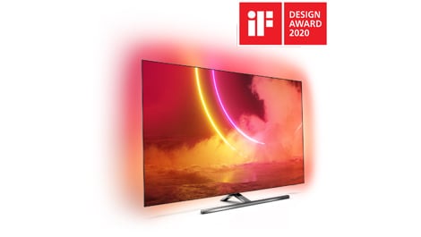 Philips TV setzt bei den OLED-TVs 805/855 auf die 4. Generation der P5-Bildengine mit Künstlicher Intelligenz