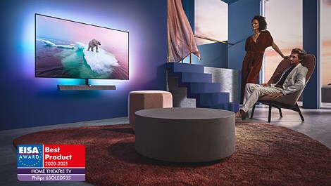 Philips TV ist wieder zweifacher EISA-Preisträger bei OLED-TVs