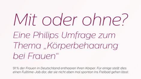 philips infografik haarentfernung frauen (öffnet sich in einem neuen Fenster) download pdf