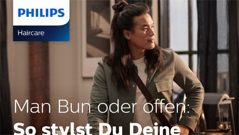 Man Bun oder offen: So stylst Du Deine Männermähne