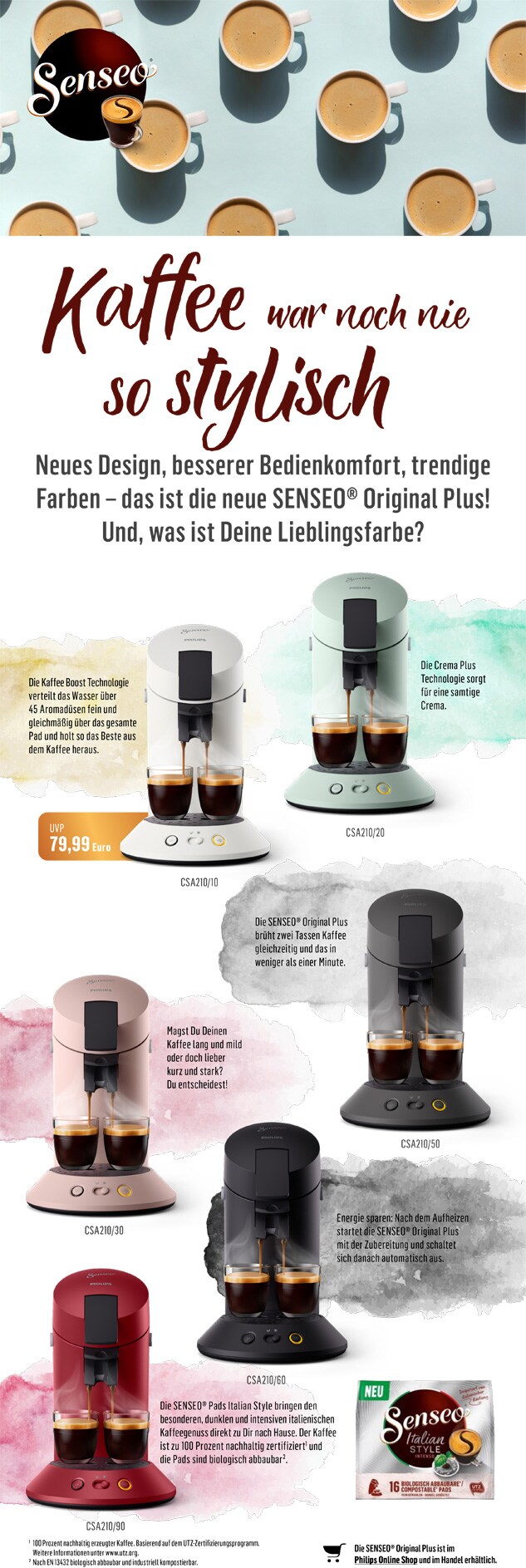 Themensheet Philips Senseo Original Plus