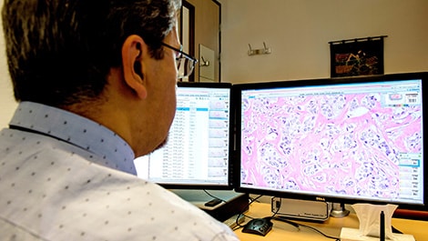 In Deutschland haben erst wenige Institute für Pathologie auf digitale Prozesse umgestellt. (öffnet sich in einem neuen Fenster)