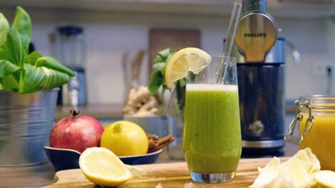 Kitchentalk „Gewürz- und Kräuterkunde“: Rezeptidee „Green Washer“