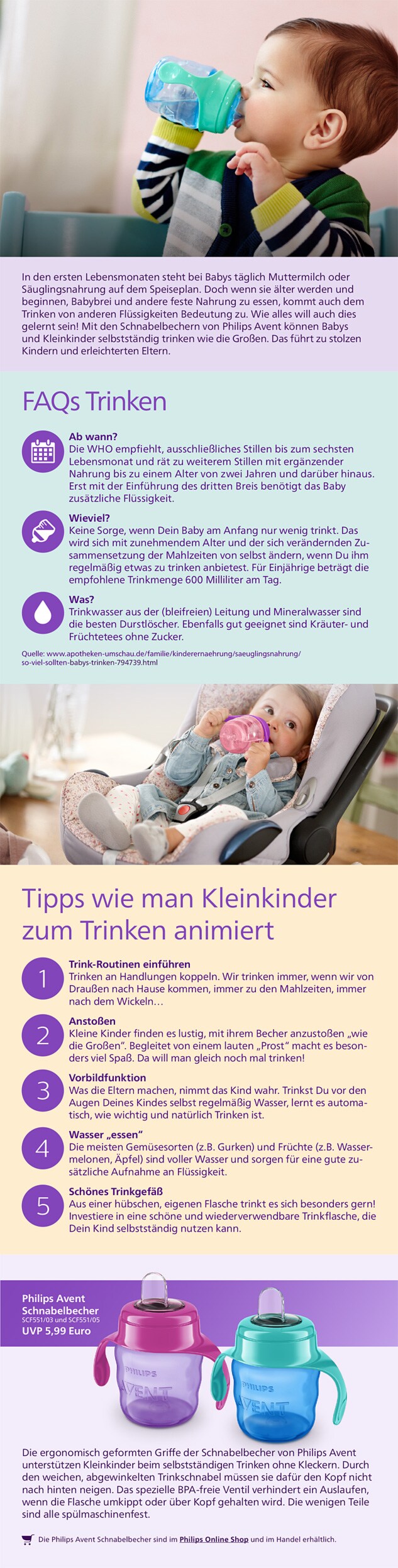 Philips DA Themensheet - Philips Avent Schnabelbecher download pdf
