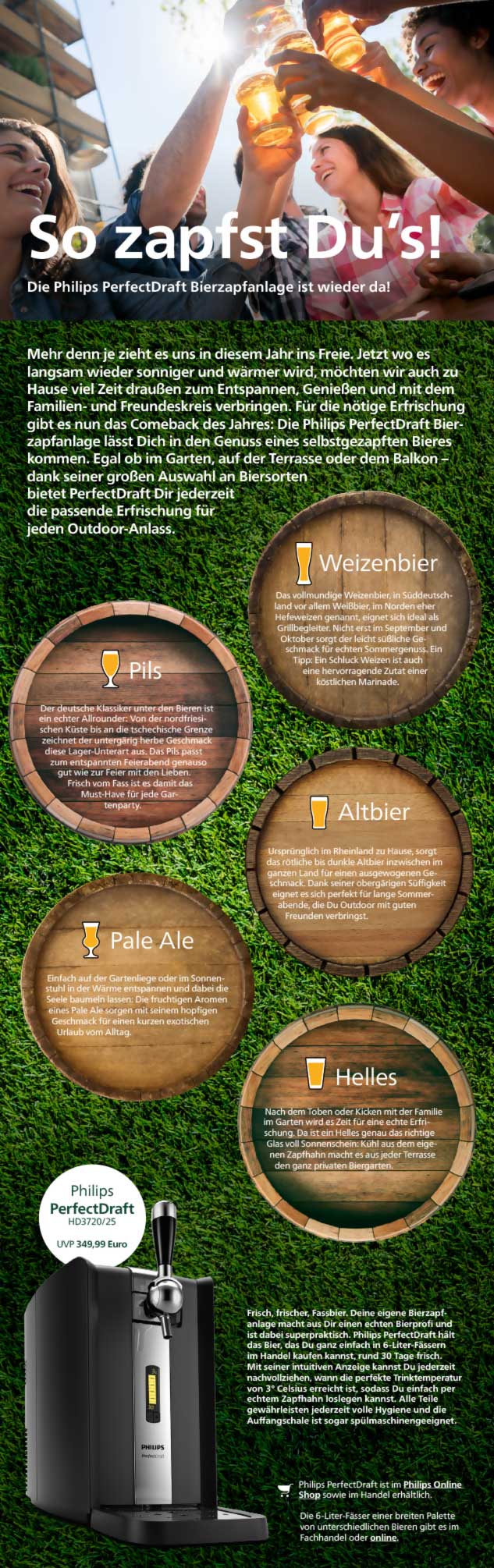 Die Philips PerfectDraft Bierzapfanlage ist wieder da! download pdf