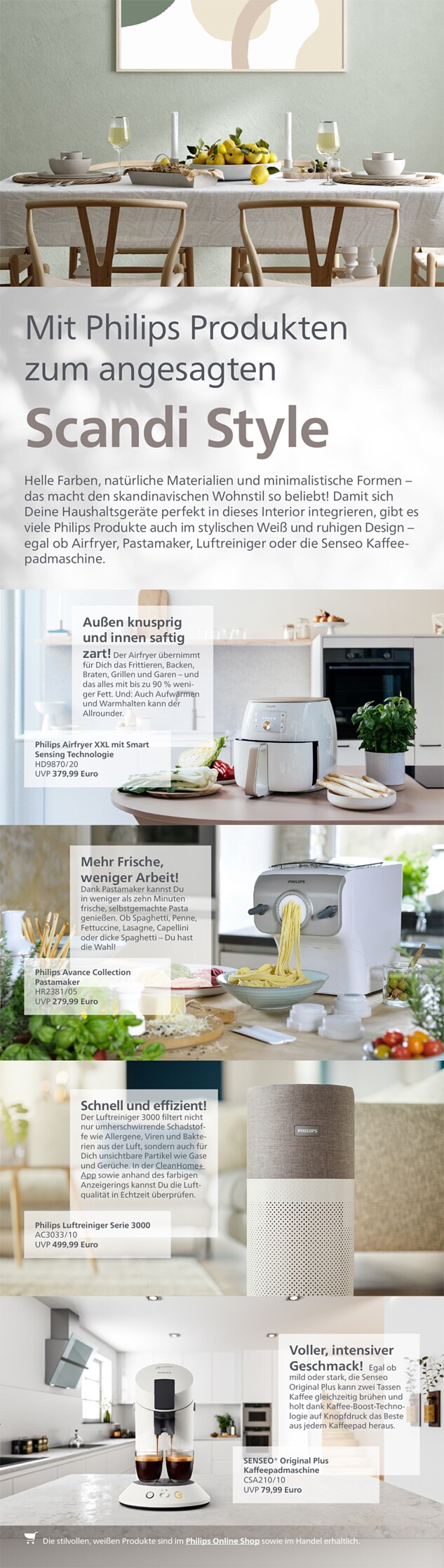 Philips Themensheet - Mit Philips Produkten zum angesagten Scandi Style download pdf