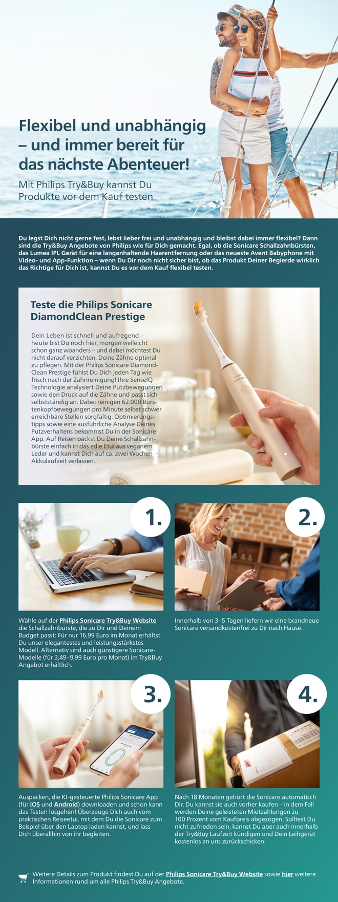Philips Sonicare Try&Buy - Aktion
