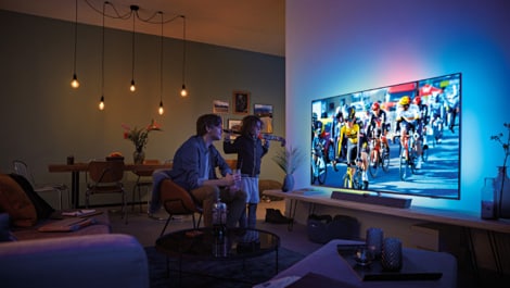 Zuhause testen: Philips Ambilight TVs jetzt mit 100-Tage-Zufriedenheitsgarantie