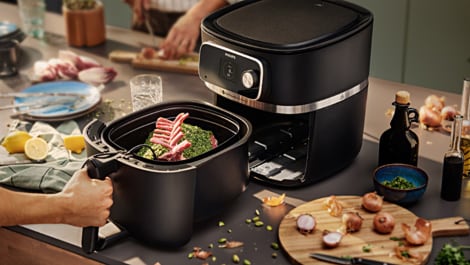 Philips Airfryer-Combi XXL Connected HD9880/90 - Lifestylebild