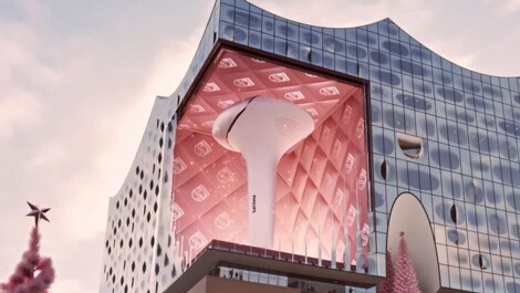 Philips verzaubert zur Weihnachtszeit – mit einer kreativen Kampagne und dem Lumea IPL