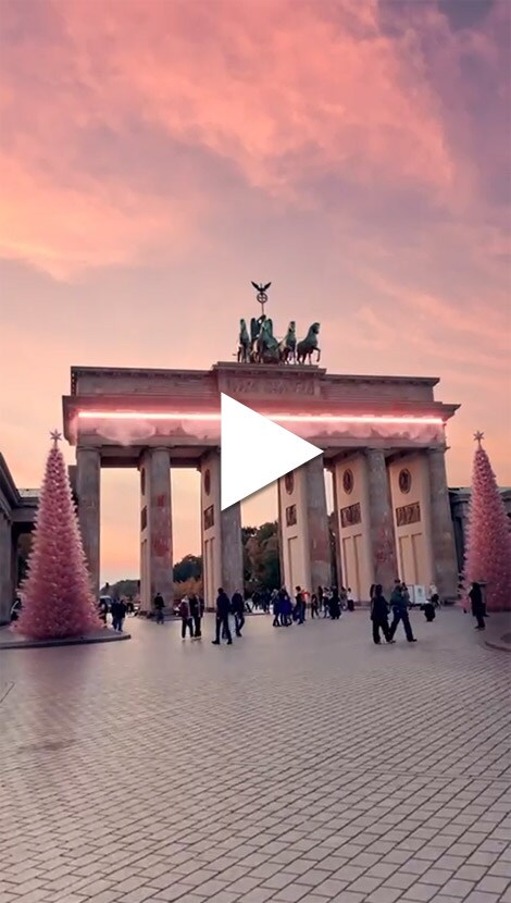Video: Visuelle Magie am Brandenburger Tor in Berlin