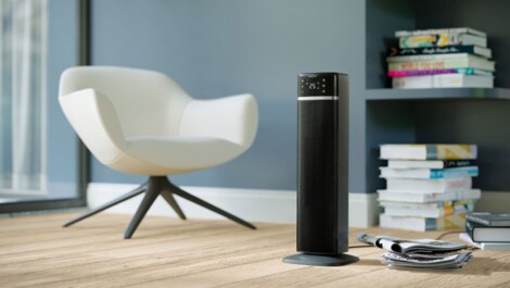 Too hot to handle: Tragbarer Philips Keramik-Heizlüfter 5000 Series sorgt für wohlige Wärme auf Knopfdruck