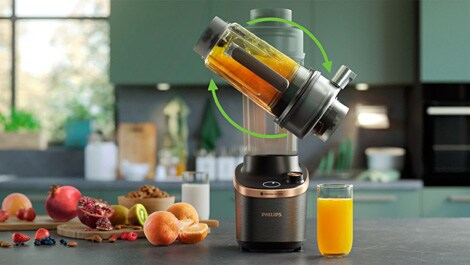 Philips Flip&Juice Blender HR3770/10 - Lifestylebild