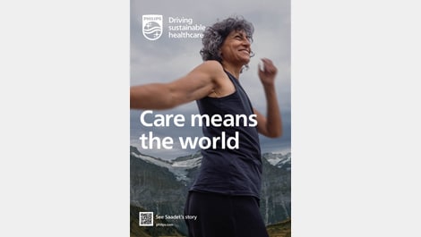 Philips neue Nachhaltigkeitskampagne "Care means the world" - Saadet's Geschichte