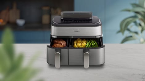 Philips Airfryer 5000 Series NA550/00 – Lifestylebild