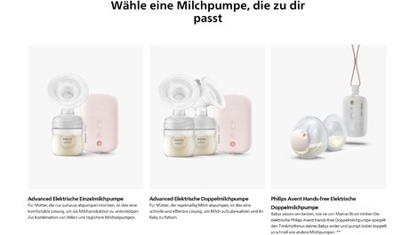 Philips AVENT Milchpumpen Mietsystem 2