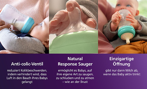 Natural Response Babyflaschen