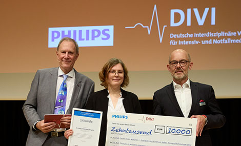 DIVI und Philips zeichnen Studie zur Bedeutung elterlicher und fachlicher Besorgnis in der pädiatrischen Notfallmedizin mit dem Forschungsförderpreis 2025 aus