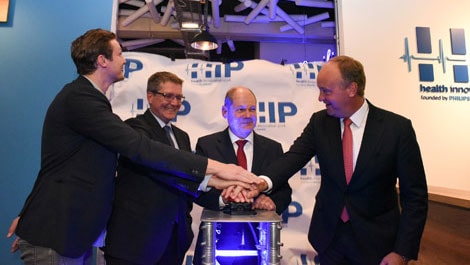 Der Health Innovation Port (HIP) öffnet seine Tore: Feierliche Einweihung durch Hamburgs Ersten Bürgermeister Olaf Scholz