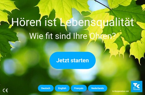 Philips TK Hör Screening Audimatch von Sonormed (öffnet sich in einem neuen Fenster)