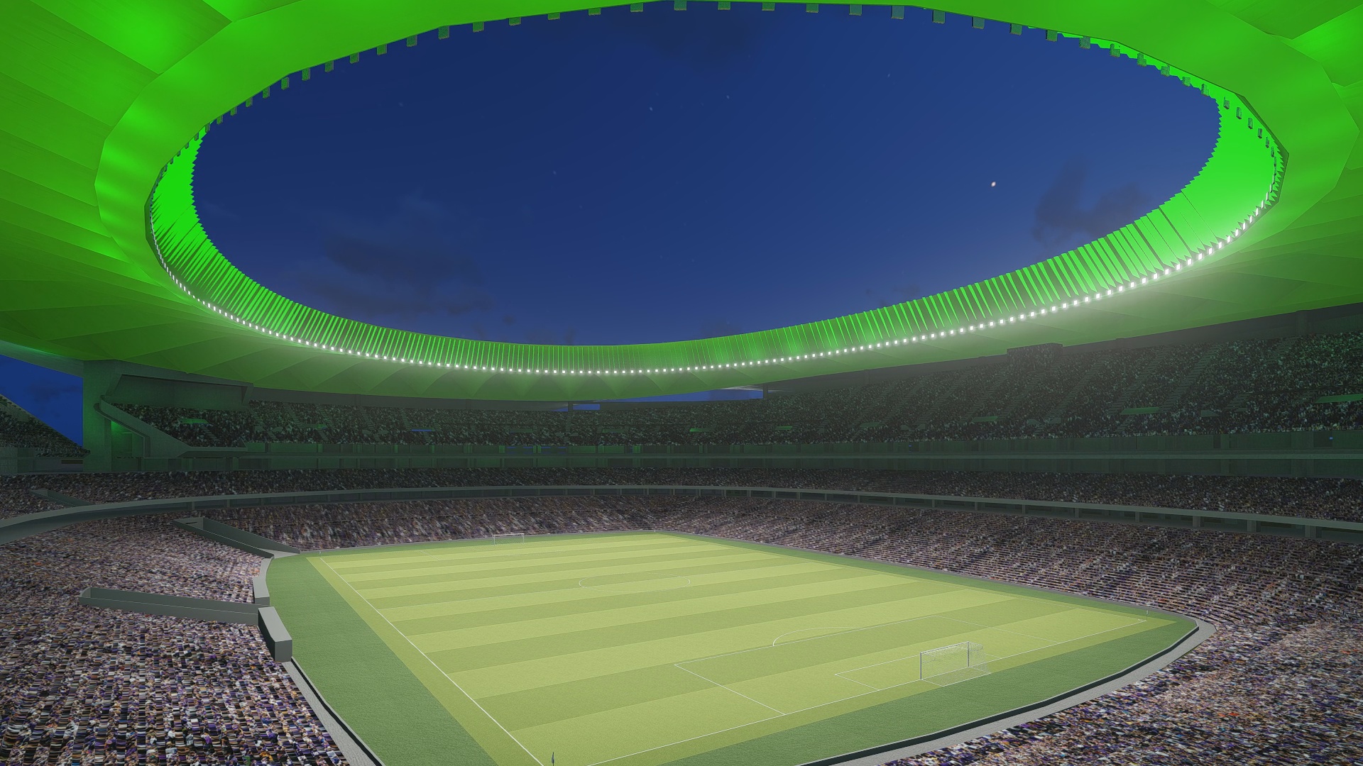 Neues Stadion Licht Fur Atletico Madrid News Center Philips