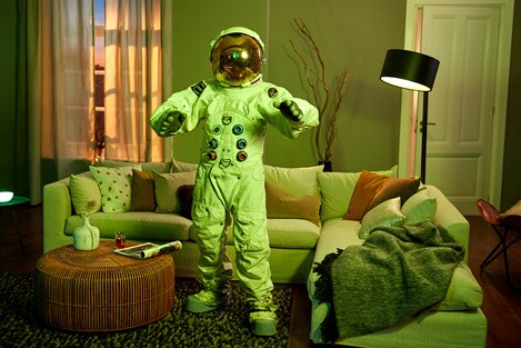 Astronaut Hue Livingroom