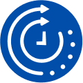 Symbol für gleichzeitig fertig